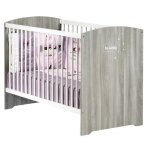 Babyprice lit b�b� smile chene silex 3 positions 120x60 cm