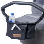 Babytrold 11 - 51s couvre - jambe de poussette pour bébé porte - gobelets softshell noir Babytrold 11 - 51s couvre - jambe de poussette pour bébé porte - gobelets softshell noir