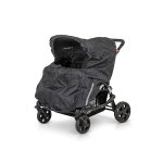 Babytrold 21 - 17 couvre - jambe de poussette pour bébé raincover nylon noir Babytrold 21 - 17 couvre - jambe de poussette pour bébé raincover nylon noir