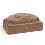 Bac a sable enfant bac a sable pour enfants en plastique avec couvercle - step2 play & store