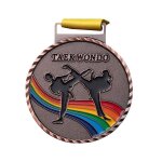 Badge de rcompense pour enfants, mdailles de taekwondo, de sport, dcoration de la maison