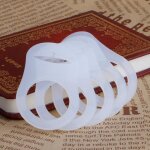Bague adaptatrice d'attache - sucette en silicone multicolore pour b�b�, anneaux porte - t�tines mam, ...