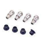 Bague d'amortisseur en mtal pour voiture de course zd 1 / 8, 4 pices, 1: 8 pices