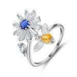 Bague anti - stress, tournesol, rorate, jouets tourneurs, crativit europenne et amricaine, fidget ...