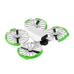 Bague de protection en tpu pour pagaie de drone dji flip (vert fluo) - yunong