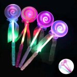 Baguette magique lumineuse a led pour fille, bâton de sucette, fée clignotante, fournitures de fête scintillan ... Baguette magique lumineuse a led pour fille, bâton de sucette, fée clignotante, fournitures de fête scintillan ...