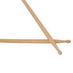 Baguettes de tambour 5b antid�rapantes, 1 pi�ce, b�tons de tambour en bois de fr�ne dur professionnel, ...