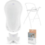 Baignoire pour bb - hylat - certifi tv, sans bpa - ensemble de 4 pices - yeti: blanco - collection ...