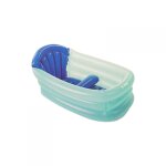 Baignoire gonflable 3 positions bleue - jané Baignoire gonflable 3 positions bleue - jané
