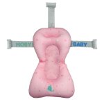 Baignoire gonflable portable pour bb, sige de bain pliable, corne de dgager, empche bb de glisser ...