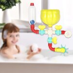 Baignoire a ventouse pour bb, tuyau et flux de douche, jet d'eau, bricolage, pour tout - petits et ...