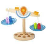 Balance en bois de lion de dessin anim, pendule de balance, jouets d'apprentissage prcoce, de dveloppement, ...