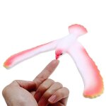Balance eagle bird toy magic maintenir home office fun learning science for kid gift, rose