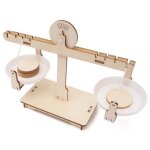 Balance educative en bois, bricolage, jeu d'apprentissage des maths, plateau de jouets pour enfants, ...