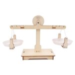 Balance educative montessori en bois, bricolage, jouets d'apprentissage des maths, planche d'apprentissage, ...