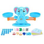 Balance num�rique a gros nez, jouet d'eveil pour enfants, jeu d'education pr�coce, addition et soustraction, ...