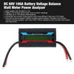Balance de tension de batterie dc 60v 200a, watt - mètre de haute précision, analyseur de puissance, ... Balance de tension de batterie dc 60v 200a, watt - mètre de haute précision, analyseur de puissance, ...