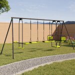 Balan�oire 4 agr�s portique avec 2 balan�oires, nacelle et face a face