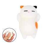 Balle anti - stress pour bb, jouet de dessin anim, chat, squishy, animal mignon, a presser, en l'air, ...