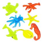 Balle anti - stress pour enfants, jouet a presser, animal de la mer, gadgets de farces cool, anti - stress, ...