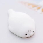 Balle anti - stress en forme d'animal mignon, mochi, jouet anti - stress, doux et collant