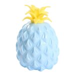 Balle anti - stress a presser ananas, jouet anti - stress sensoriel, fruit miniature, dcor de bureau ...