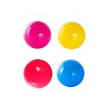 Balles collantes lumineuses a lancer au plafond, balle de dcompression, cible de balle de squash collante, ...