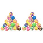 Balles elastiques en caoutchouc de 32mm, 50 pièces, saut de rebond pour enfant bébé (couleur mixte) Balles elastiques en caoutchouc de 32mm, 50 pièces, saut de rebond pour enfant bébé (couleur mixte)