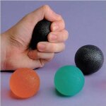 Balle en gel pour exercices de la main - patterson medical - noir - rééducation douce et efficace Balle en gel pour exercices de la main - patterson medical - noir - rééducation douce et efficace