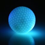Balle de golf lectronique led couleur clignotante, 1 pice, pour l'entranement sportif de nuit sombre ...