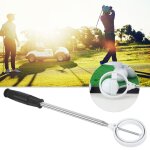 Balle de golf télescopique à 8 sections, ramasseur d'arbre en acier inoxydable pour fournitures de sports ... Balle de golf télescopique à 8 sections, ramasseur d'arbre en acier inoxydable pour fournitures de sports ...