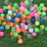 Balles a jet super rebondissantes, 100 pices, pour fte d'anniversaire, remplissage de sac a butin, ...