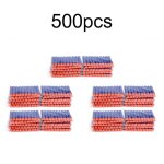 Balles en mousse eva pour nerf n - strike elite series blaster, 500 / 100 pices, 7. 2cm, jouet pistolet ...