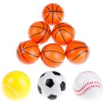 Balle de sport de plein air pour enfants, 6 pices, mini, basket - ball, football, tennis, srie d'exercices, ...