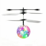 Balle volante pour enfants, jouets avec contr�le manuel, lumi�res disco led, drone volant rc, jouets ...