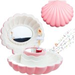 Ballerine boîte a bijoux fille shells boîte a musique avec miroir avec mélodie fille cadeau d'anniversaire ... Ballerine boîte a bijoux fille shells boîte a musique avec miroir avec mélodie fille cadeau d'anniversaire ...