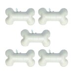 Ballons en aluminium en forme d'os, 5 pices, pour animaux de compagnie, chien, fte d'anniversaire pour ...