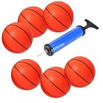 Ballons de basket gonflables avec pompe pour petits enfants, jouet de sport pour enfants, sports d'intrieur ...