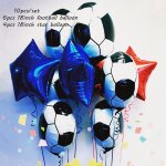 Ballons dorés en forme d'étoile de football, 18 pouces, décor de fête d'anniversaire pour garçon et homme, ... Ballons dorés en forme d'étoile de football, 18 pouces, décor de fête d'anniversaire pour garçon et homme, ...
