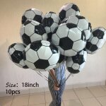 Ballons dorés en forme d'étoile de football, 18 pouces, décor de fête d'anniversaire pour garçon et homme, ... Ballons dorés en forme d'étoile de football, 18 pouces, décor de fête d'anniversaire pour garçon et homme, ...