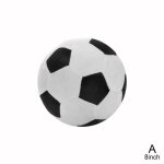 Ballon de football de 8 / 12 pouces, oreiller en peluche pour bbs garons, cadeau pour enfants, jouet ...