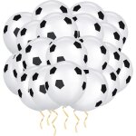 Ballons football imprimé, 20 ballons de fête d'anniversaire en latex, ballons jusqu'à 12 enfants, fête ... Ballons football imprimé, 20 ballons de fête d'anniversaire en latex, ballons jusqu'à 12 enfants, fête ...