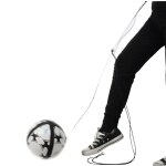 Ballon de football kick trainer comptences equipement d'aide a la formation de football solo ceinture ...