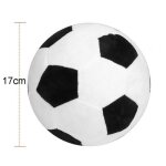 Ballon de football raliste en peluche pour enfants, jouet de dcoration de canap a la maison