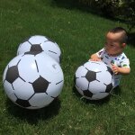 Ballons gonflables de football pour enfants, jouets de plage, de football, d'extrieur, de pelouse, de ...