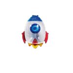 Ballon gonflable - inconnue - fusee metallisee - hauteur 54 cm - pour enfant - interieur