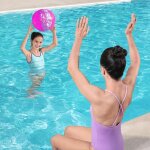 Ballon de plage a paillettes 41 cm - couleur al�atoire + 2ans