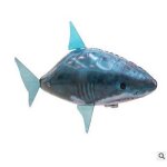 Ballon de requin volant gonflable tlcommand nemo avec avion a hlium, cadeau de nol pour enfants