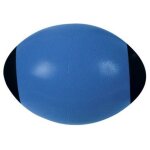 Ballon de rugby en mousse 24 cm, coloris bleu - balle ovale soft enfant - loisirs, sport garcon et fille ...