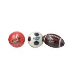 Ballon de sports en mousse rigide pour enfant - 15 cm - football, basket, football am�ricain - int�rieur ...